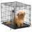 Mdwest Icrate клетка для транспортировки собак средних и малых пород, черная 1 дверь - 61х38х48 см