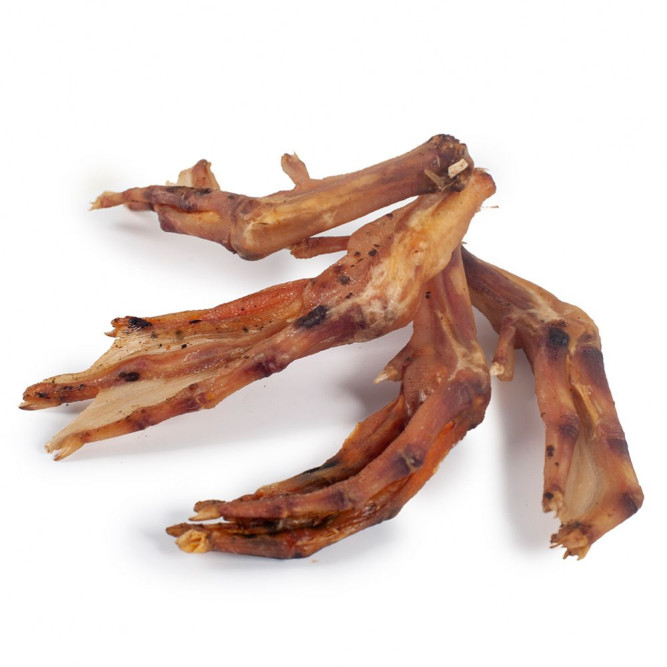 Happy Friend лакомство для собак средних и крупных пород лапки утиные - 100 г