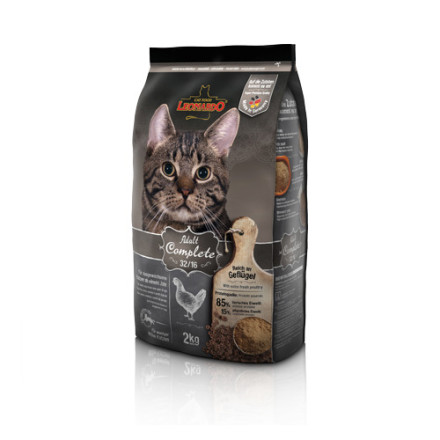Сухой корм Leonardo Adult Сomplete 32/16 для взрослых кошек с птицей - 2 кг