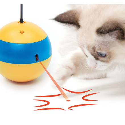 Hagen Catit Senses 2.0 игрушка для кошек пчела-волчок для лакомств, с лазерной игрушкой