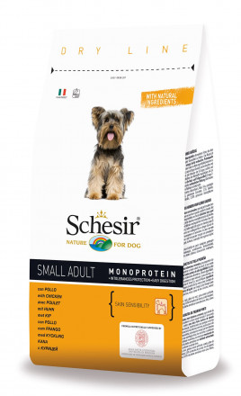Schesir Dog Adult Small сухой корм для взрослых собак мелких пород с курицей - 2 кг