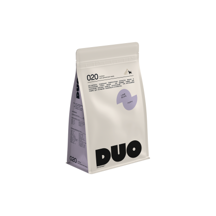 DUO Nutrition сухой полнорационный корм для щенков всех пород с ягненком и рисом - 3 кг