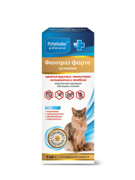 Фенпраз Форте суспензия антигельминтик для кошек и котят - 5 мл