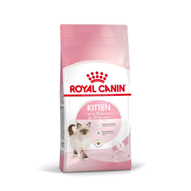 Royal Canin Kitten сухой корм для котят в период второй фазы роста до 12 месяцев - 1,2 кг