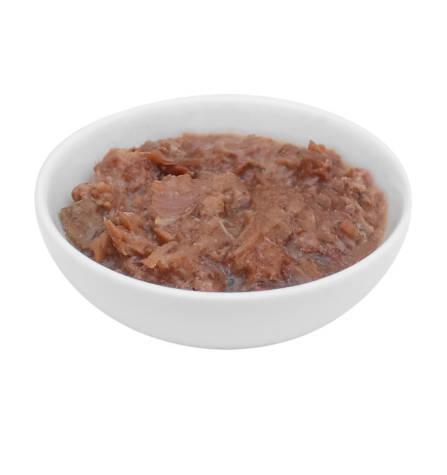 Go' Kitchen беззерновой влажный корм для взрослых кошек и котят с чувствительным пищеварением, с телятиной - 100 г х 12 шт