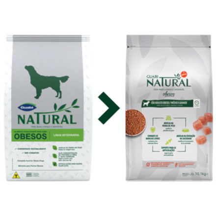 Guabi Natural Dog Obesity cухой корм для взрослых собак средних пород с избыточным весом, с цыпленком и коричневым рисом - 10,1 кг