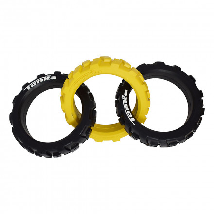 Tonka Игрушка кольца гибкие тройные желтый/черный 26,7 см