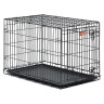 Изображение товара Midwest Icrate клетка для собак малых и средних размеров, черная 1 дверь - 91х58х64 см