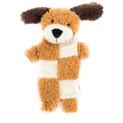 AROMADOG Rescue игрушка для собак Собачка, 33 см, с 3 пищалками, рыжая