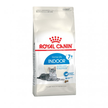 Royal Canin Feline Indoor 7+ сухой корм для пожилых кошек, постоянно проживающих в помещении - 3,5 кг