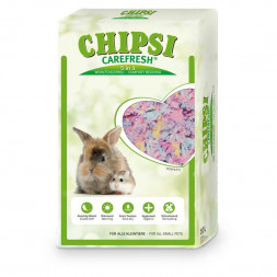 CareFresh Chipsi Confetti целлюлозный наполнитель для мелких домашних животных и птиц - 10 л