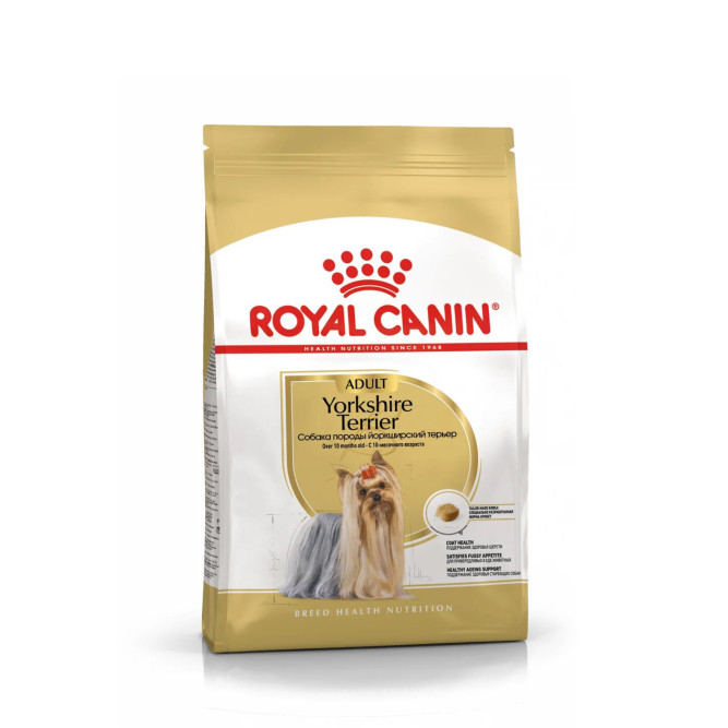 Royal Canin Yorkshire Terrier Adult для собак породы йоркширский терьер в возрасте от 10 месяцев - 3 кг