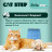 Cat Step Arctic Fresh Mint наполнитель впитывающий силикагелевый с ароматом мяты - 3,8 л (1,7 кг)