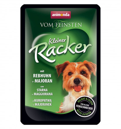 Animonda Vom Feinsten Kleiner Racker влажный корм для взрослых собак c куропаткой и майораном в паучах - 85 г (16 шт в уп)