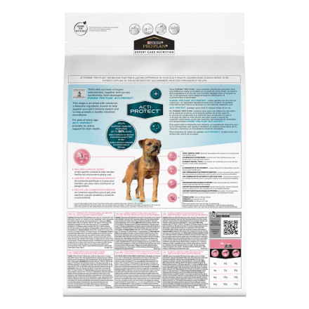 Purina Pro Plan Acti-Protect сухой корм для собак мелких пород с чувствительной кожей с лососем - 3 кг