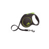 Изображение товара Flexi Black Design tape L поводок-рулетка для собак, зеленая 5 м, до 50 кг