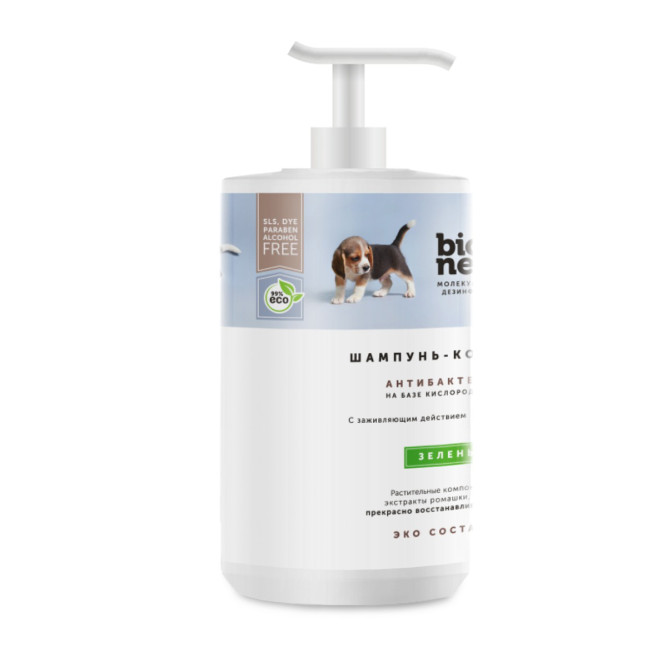 Bioneat шампунь для животных "Зеленый чай" - 400 мл