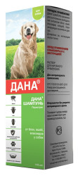 Apicenna Дана шампунь инсектоакарицидный для собак - 145 мл