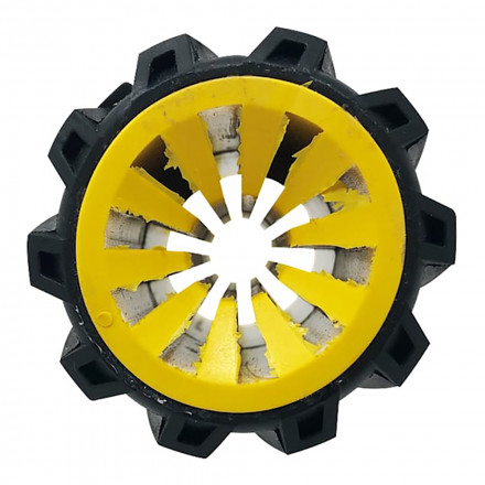 Tonka Игрушка-дозатор для лакомств Мега желтый/черный 10,2 см