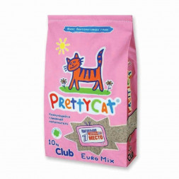 Наполнитель PrettyCat Euro Mix комкующийся для кошачьих туалетов - 10 кг