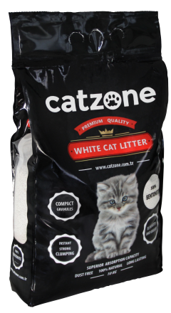 Catzone Compact Natural комкующийся наполнитель для кошачьего туалета натуральный - 10 кг