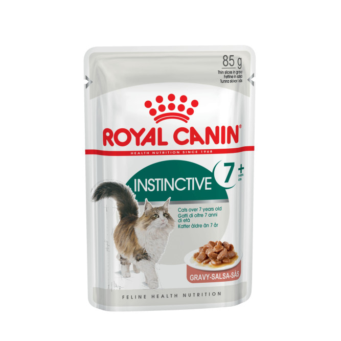 Royal Canin Instinctive паучи в соусе для кошек старше 7 лет - 85 г