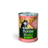 Изображение товара Monge Dog BWild Grain Free влажный беззерновой корм для взрослых собак всех пород с лососем, тыквой и кабачками в консервах 400 г (24 шт в уп)