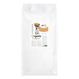 Organix Grainfree сухой корм беззерновой для собак с уткой, индейкой и курицей - 18 кг