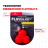 Playology SQUEAKY BOUNCE BALL дентальный хрустящий жевательный тройной мяч для щенков с ароматом говядины, красный