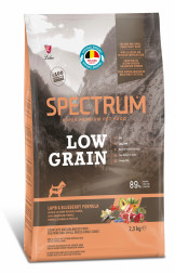 Spectrum Low Grain Mini And Small Breed Adult Dog сухой низкозерновой корм для взрослых собак мелких пород с ягненком и черникой - 2,5 кг