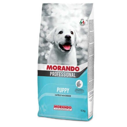 Morando Professional Cane сухой корм для щенков с курицей - 15 кг