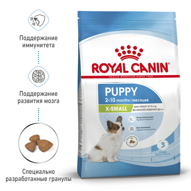 Royal Canin X - Small Puppy сухой корм для щенков миниатюрных пород - 500 г