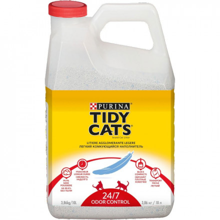 Tidy Cats бентонитовый комкующийся наполнитель для кошачьих туалетов