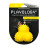 Playology SQUEAKY BOUNCE BALL дентальный хрустящий жевательный тройной мяч для щенков с ароматом курицы, желтый