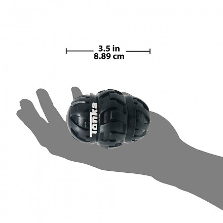 Tonka Игрушка-дозатор для лакомств тройной черный 8,9 см