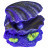 Glofish декорация для аквариума раковина-жемчужница большая L
