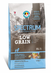 Spectrum Low Grain Mini And Small Breed Adult Dog сухой низкозерновой корм для взрослых собак мелких пород с лосоем, анчоусами и черникой - 2,5 кг