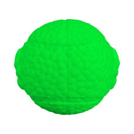 Mr.Kranch игрушка для собак Мяч с шипами неоново-зеленый, 8 см