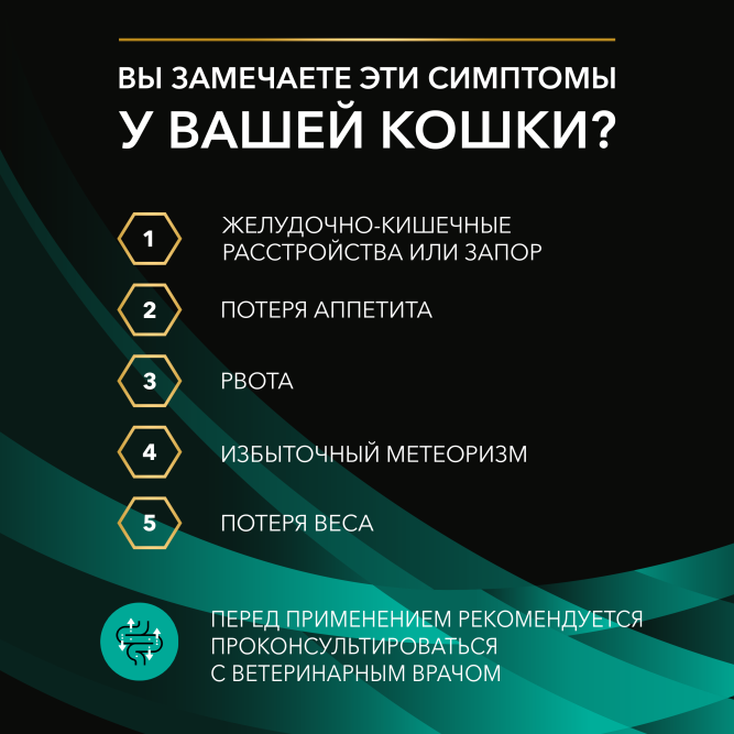 Purina Pro Plan Veterinary Diets EN St/Ox Gastrointestinal влажный диетический корм для котят и взрослых кошек при расстройствах пищеварения с курицей, в паучах - 85 г х 26 шт