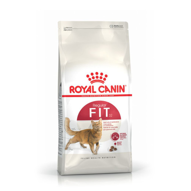 Royal Canin Fit 32 сухой корм для взрослых умеренно активных кошек от 1 года - 200 гр