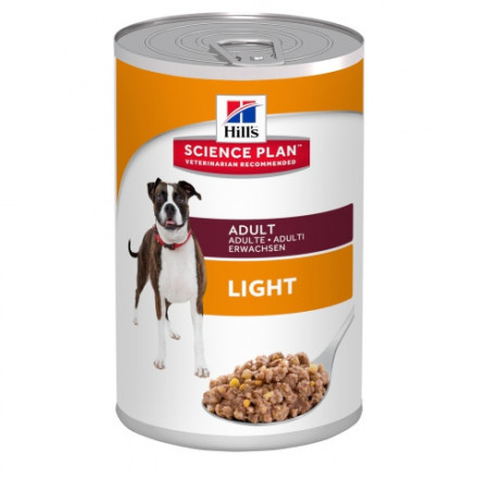 Hills Science Plan консервы для взрослых собак, склонных к набору веса - 370 г