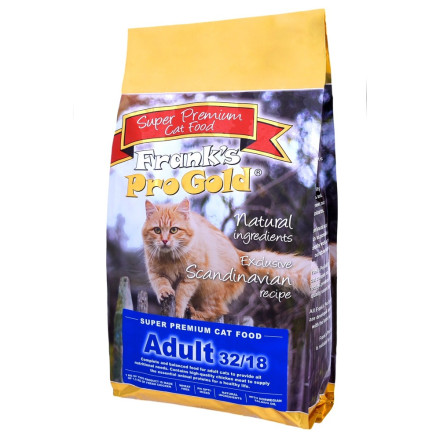 Frank&#039;s ProGold Cat Adult 32/18 сухой корм для взрослых кошек, с курицей - 3 кг