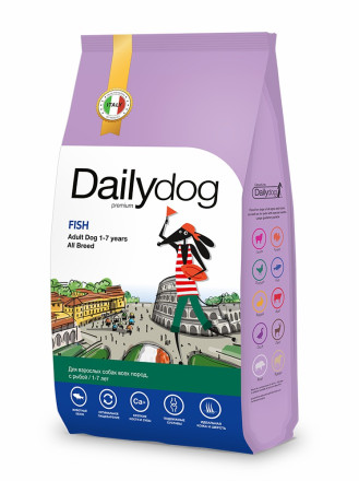 Dailydog Casual Line Adult All Breed сухой корм для взрослых собак всех пород с треской - 20 кг