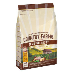 Country Farms сухой беззерновой корм для взрослых собак с курицей - 2,5 кг