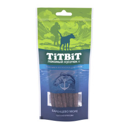 TiTBiT лакомство для собак соломка из лосося - 75 г