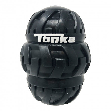 Tonka Игрушка-дозатор для лакомств тройной черный 12,7 см