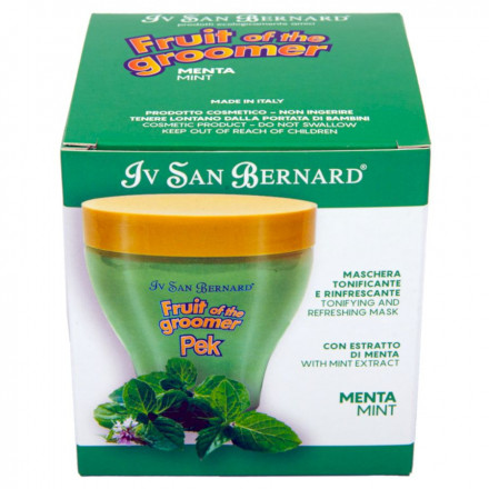 Iv San Bernard Fruit of the Grommer Mint Восстанавливающая маска для любого вида шерсти с витамином В6 250 мл