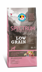 Spectrum Low Grain Puppy Medium And Large Breed сухой низкозерновой корм для щенков средних и крупных пород с ягненком и черникой - 12 кг