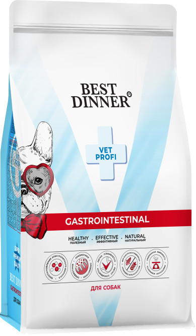 Best Dinner Vet Profi Gastrointestinal сухой корм для собак при проблемах пищеварения - 2 кг