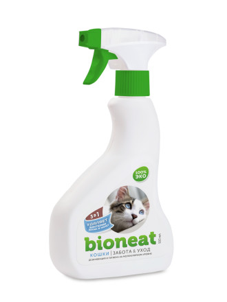 Bioneat средство для дезинфекции и устранения запахов &quot;Кошки. Забота и уход&quot; - 500 мл